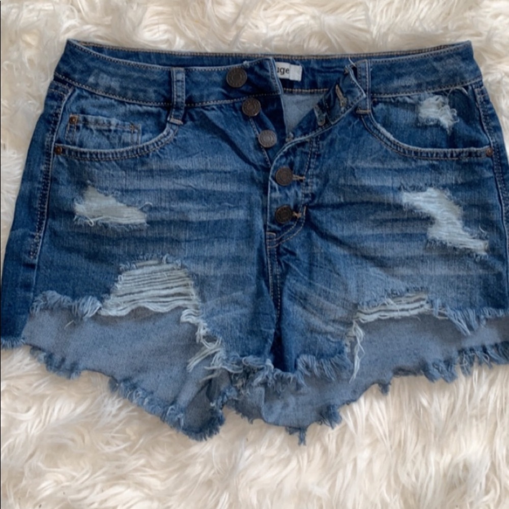 Jean shorts